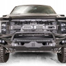 Передний бампер с центральной дугой Matrix Ford F-150 Raptor 21-22 Fab Fours FR21-X5352-1