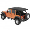 Мягкая крыша софт топ Jeep Wrangler JK 07-18 4 Door (Black Twill) Supertop Ultra Bestop 5472417