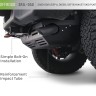 Защитная пластина для выхлопной системы 20-23 Jeep Wrangler JL DV8 SPJL-05D