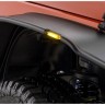 Расширители колесных арок Jeep Wrangler JK 07-18 4Door к-кт 4 шт Black Flat Style Bushwacker 10918-07