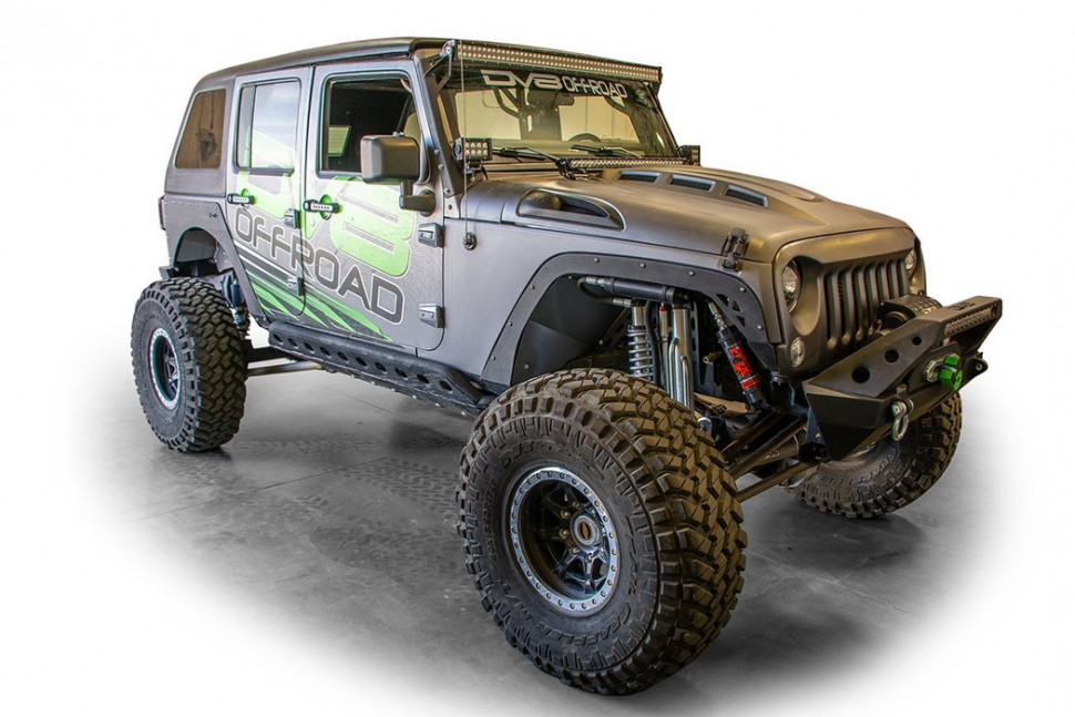 Комплект для демонтажа расширителей колесных аро Jeep Wrangler JK 07-18 DV8 Offroad FENDB-08