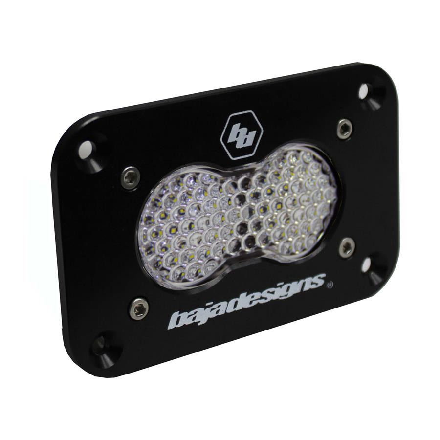 Дополнительная LED фара скрытого монтажа 2.93"x1.68" Рабочий/Широкий свет S2 Sport LED Light Baja Designs 541006