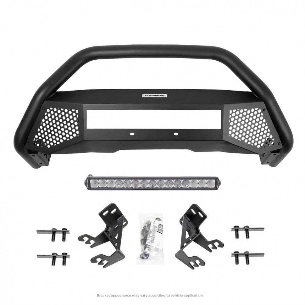 Кенгурятник с креплениями Nissan Titan XD 16-23 RC4 LR Go Rhino 5422620LT