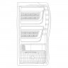 Комплект задних светодиодных фонарей Toyota Tundra 07-13 PRO-Series AlphaRex 670010