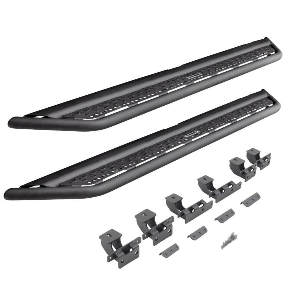 Подножки Jeep Wrangler JL 18-23 4 Door Dominator Xtreme D6 Go Rhino D64506T