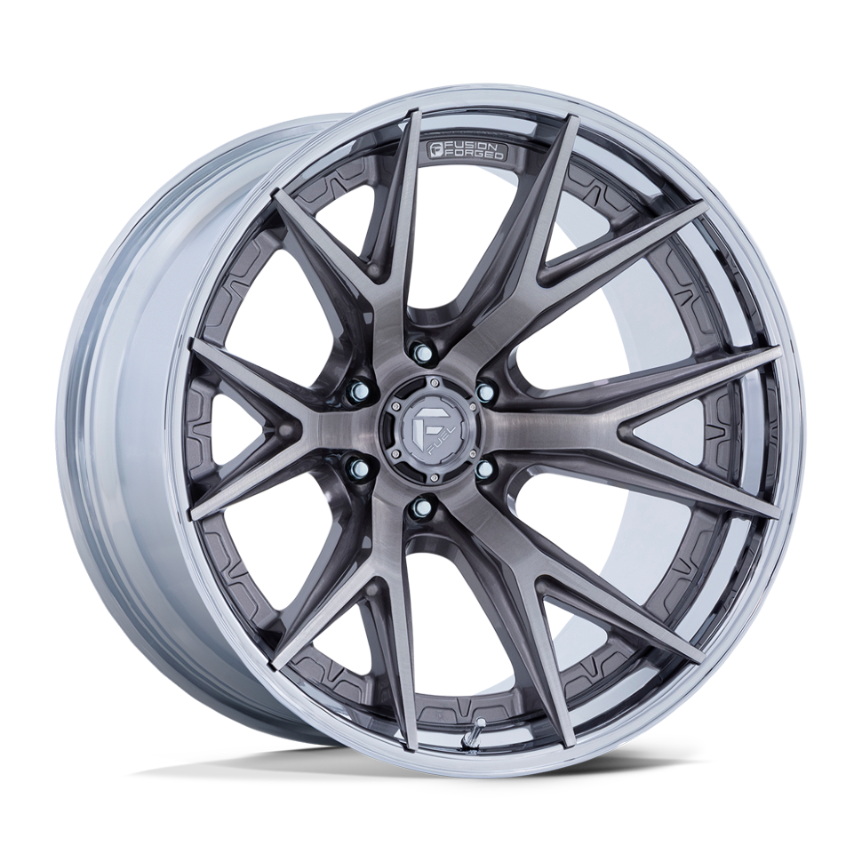 Колесный диск Fuel Off Road Catalyst Platinum W/Chrome Lip 20x9 ET+1 FC402AP20906801