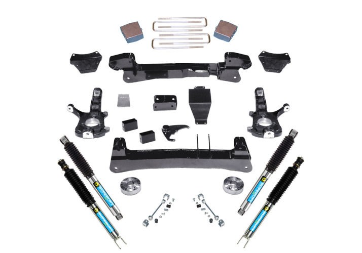 Лифт комплект подвески 6" Chevrolet Silverado 1500/GMC Sierra 1500 99-07 (Bilstein Shocks) Superlift K121B