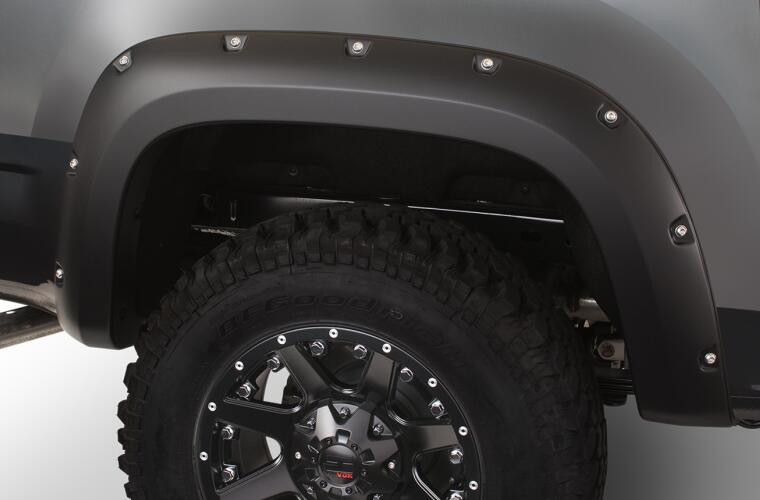 Расширители колесных арок Chevrolet Colorado 15-22 5'2" к-кт 2шт зад Pocket Style Bushwacker 40138-02