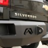 Задний бампер Premium Chevrolet Silverado 2500/3500 15-19 Fab Fours CH14-W3050-1