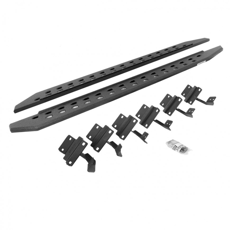 Подножки Ford F-150/F-250/F-350 Raptor 15-23 SuperCrew/Crew Cab RB20 Slim Go Rhino 69415587ST
