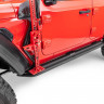 Подножки Jeep Wrangler JL 18-23 4 Door Dominator Xtreme DS Go Rhino DS4506T