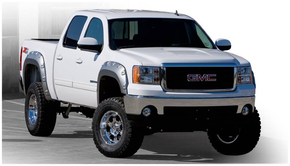 Расширители колесных арок GMC Sierra 2500/3500 07-10 перед 2шт. Pocket Style Boss Bushwacker 40089-02