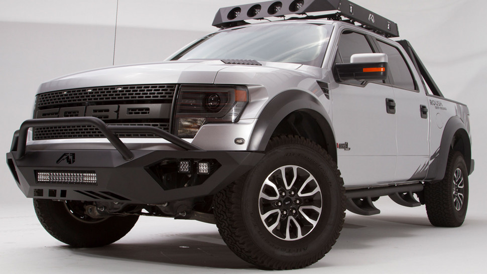 Передний бампер с центральной дугой VengeanceFord F-150 Raptor 21-22 Fab Fours FR21-D5352-1
