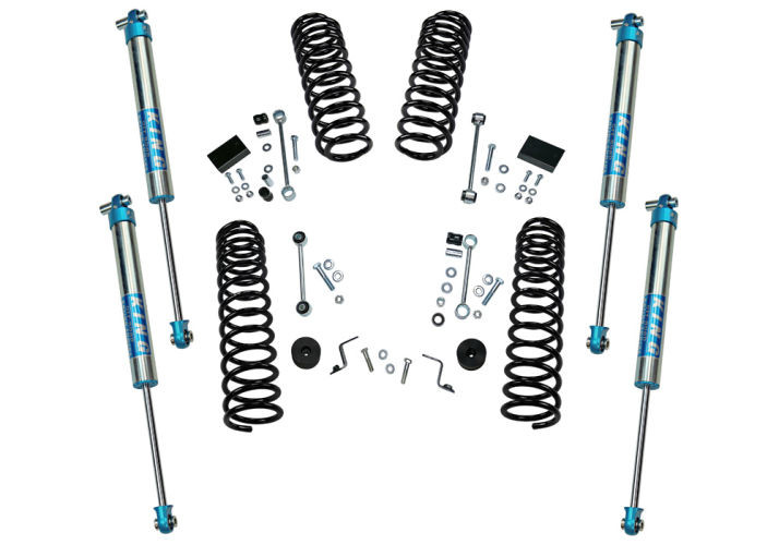Лифт комплект подвески 2.5" Jeep Wrangler JL 18-22 2 Door (King 2.0 Shocks) Superlift K185KG