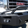 Передний бампер Premium с центаральной дугой GMC Sierra 1500 14-15 Fab Fours GS14-H3152-1