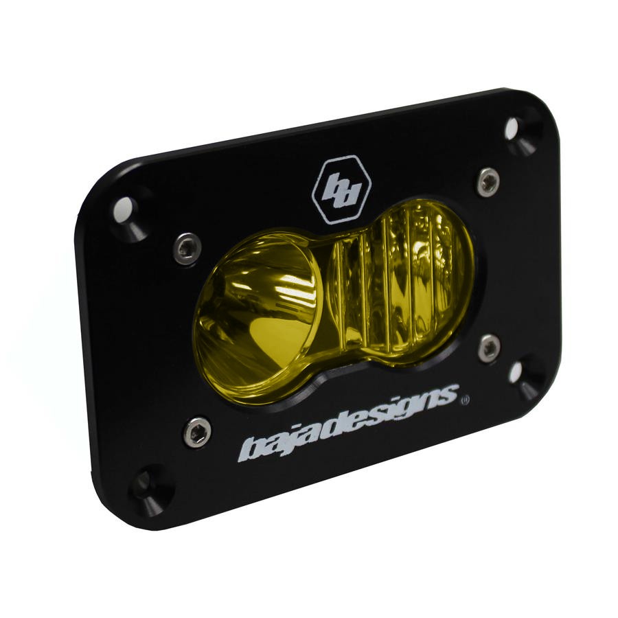 Дополнительная LED фара скрытого монтажа 2.93"x1.68" Водительский/Комбо свет S2 Sport LED Light Baja Designs 541013