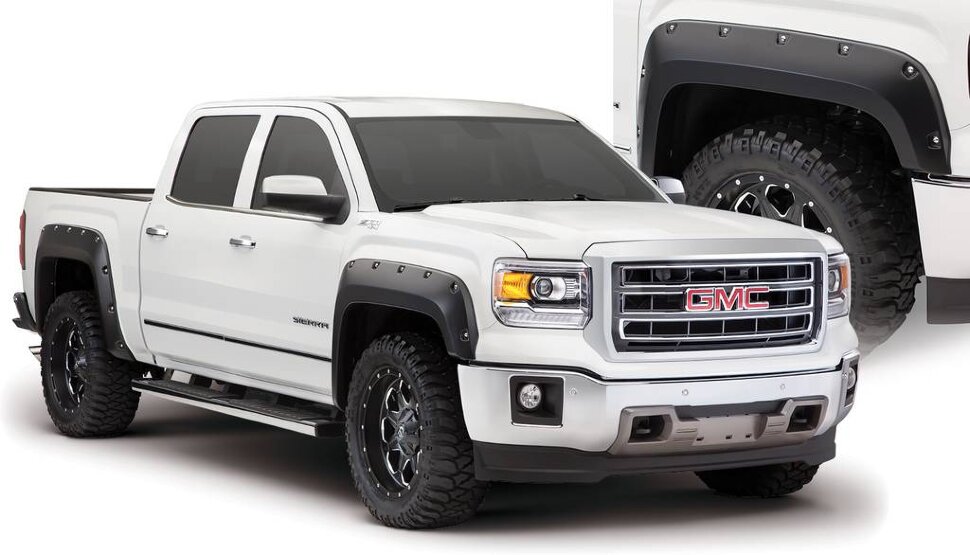 Расширители колесных арок GMC Sierra 1500 16-18 к-кт 4 шт. Pocket Style Bushwacker 40974-02