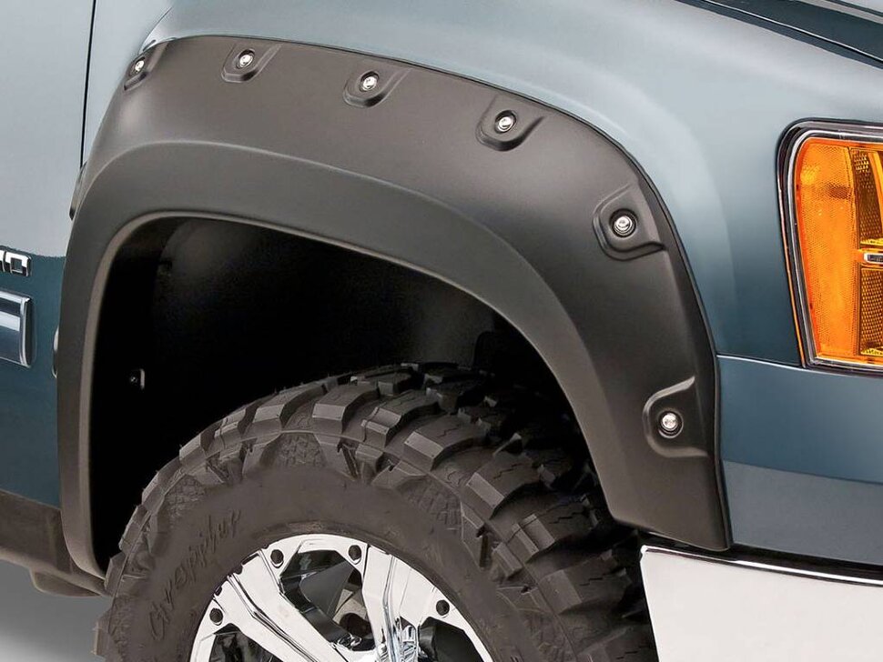 Расширители колесных арок GMC Sierra 2500/3500 11-14 перед 2шт. Pocket Style Boss Bushwacker 40109-02