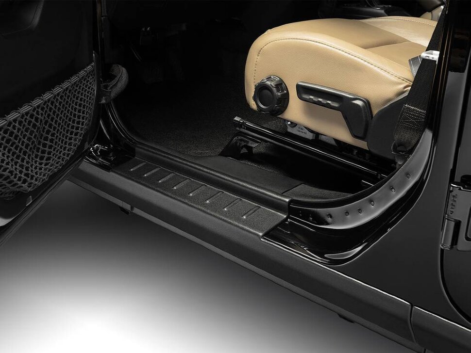 Накладки порогов Jeep Wrangler JL 18-25 Trail Armor Bushwacker 14085