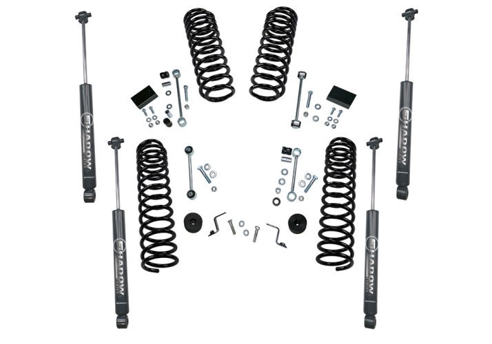 Лифт комплект подвески 2.5" Jeep Wrangler JL 18-22 2 Door (Shadow Shocks) Superlift K191