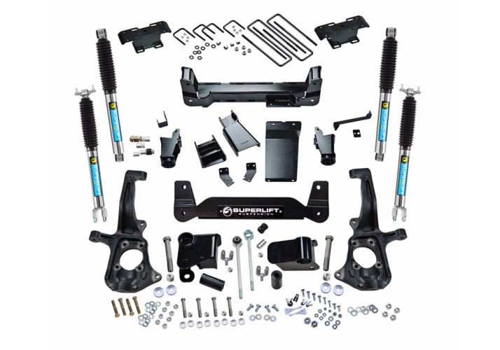 Лифт комплект подвески 6" Chevrolet Silverado 2500/3500 11-19 (Bilstein Shocks) Superlift K150B