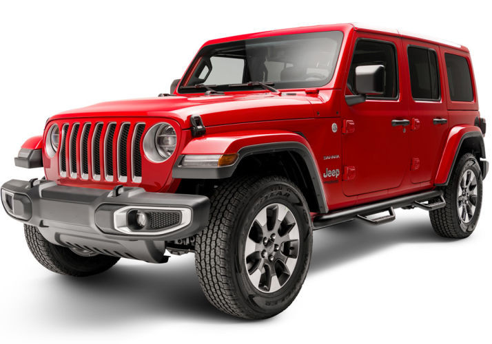 Защитные боковые пороги Jeep Wrangler JK 07-18 4-Door Nerf N-FAB 3" J0764