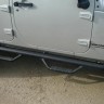 Защитные боковые пороги Jeep Wrangler JK 07-18 4-Door Nerf N-FAB 3" J0764