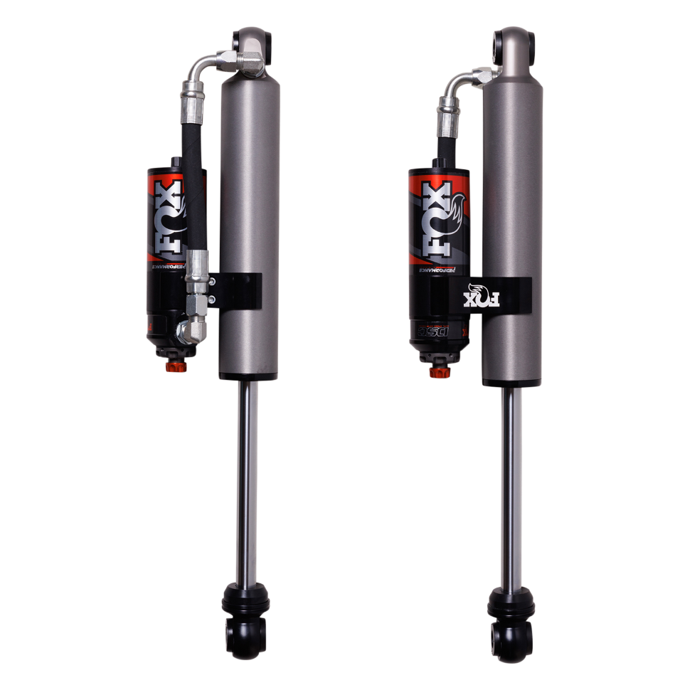 Амортизатор задний с резервуаром регулируемый Toyota Hilux 16-24 Performance Elite Series 2.5 Lift 0-2" Fox Shocks 883-26-167 Пара