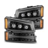 Комплект передних фар Chevrolet Silverado 1500/2500/Avalanche 02-06 NOVA-Series AlphaRex 880254