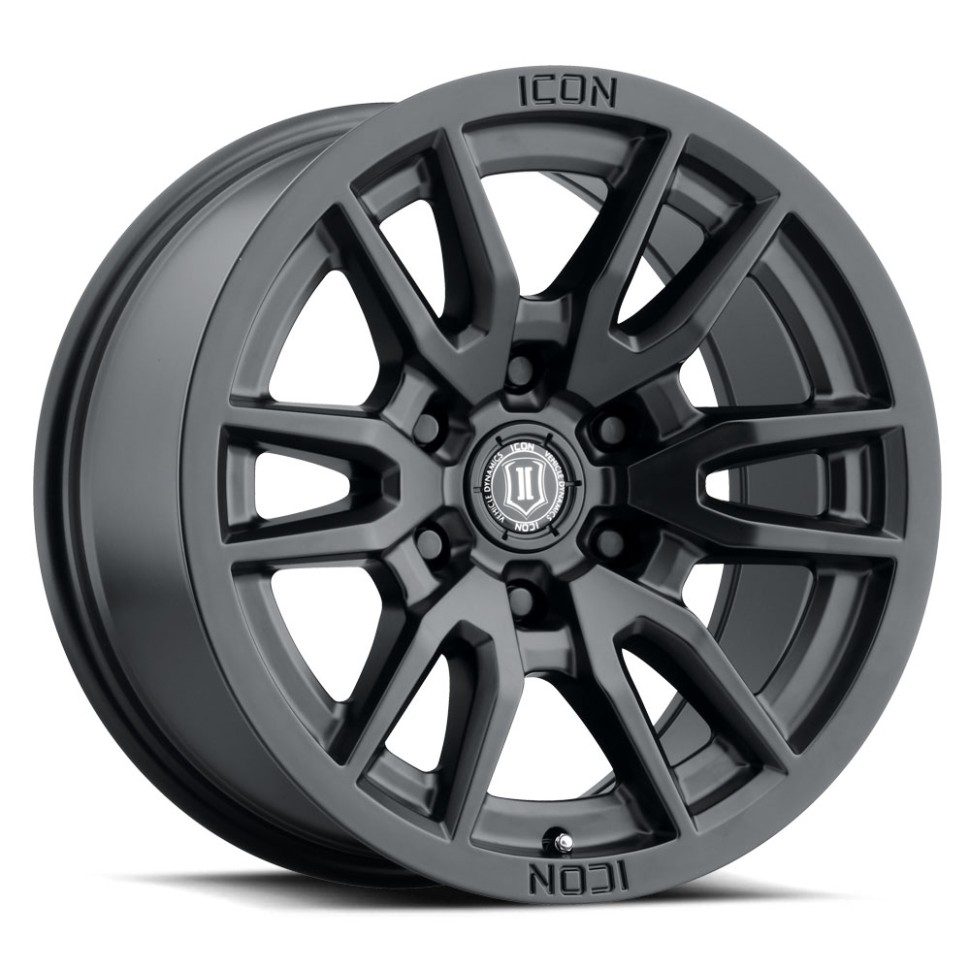 Колесный диск Icon Vehicle Dynamics Vector 6 Satin Black 17x8.5 ET+6 2417856350SB