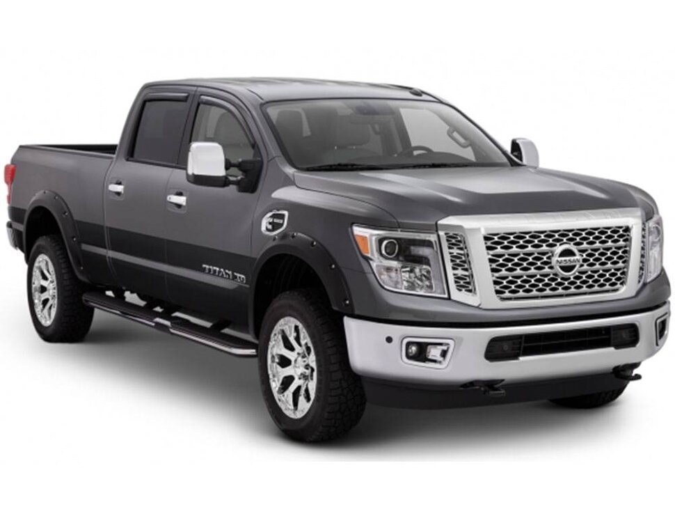 Расширители колесных арок Nissan Titan XD 16-24 к-кт 4 шт. Pocket Style Bushwacker 70909-02