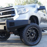 Передний бампер Black Steel Elite Toyota Tundra 14-21 Fab Fours TT14-R2861-1