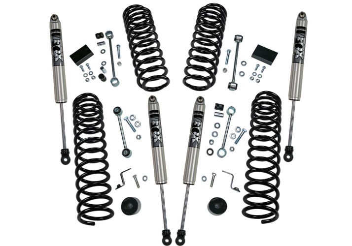 Лифт комплект подвески 2.5" Jeep Wrangler JL 18-22 4 Door (Fox 2.0 Shocks) Superlift K183F