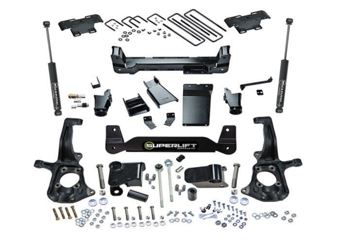 Лифт комплект подвески 6" Chevrolet Silverado 2500/3500 11-19 (Shadow Shocks) Superlift K150