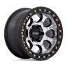 Колесный диск KMC Wheels Riot Beadlock Machined Face Satin Black Windows & Ring 17x9 ET-12 KM237DB17905012N