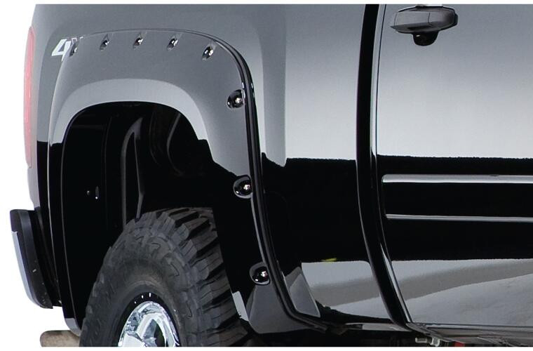 Расширители колесных арок Chevrolet Silverado 1500 07-13 5'9" к-кт 2шт зад Pocket Style Bushwacker 40094-02