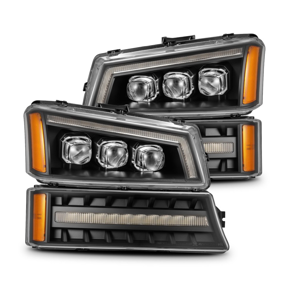 Комплект передних фар Chevrolet Silverado 1500/2500/Avalanche 02-06 NOVA-Series AlphaRex 880256