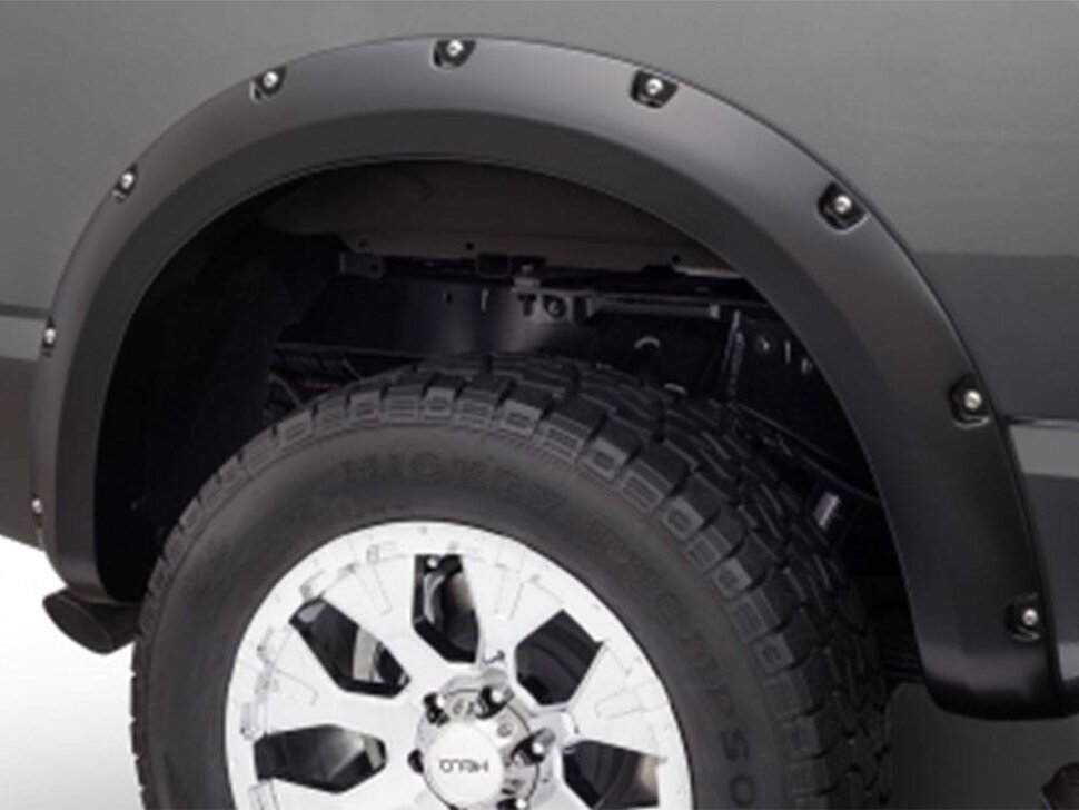 Расширители колесных арок Nissan Titan XD 16-24 перед 2шт. Pocket Style Bushwacker 70017-02