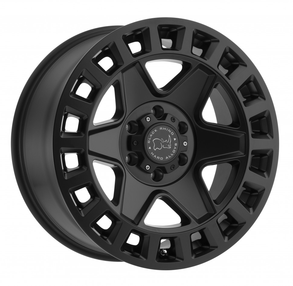 Колесный диск Black Rhino York Matte Black 17x8 ET+35 1780YRK355120M76