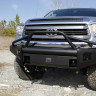 Передний бампер с центральной дугой Black Steel Elite Toyota Tundra 14-21 Fab Fours TT14-R2862-1