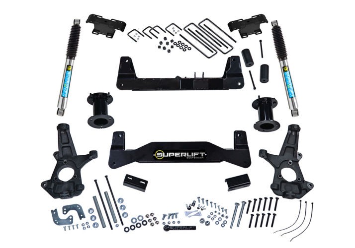 Лифт комплект подвески 6.5" Chevrolet Silverado 1500/GMC Sierra 1500 14-19 (Bilstein Shocks) Superlift K181B