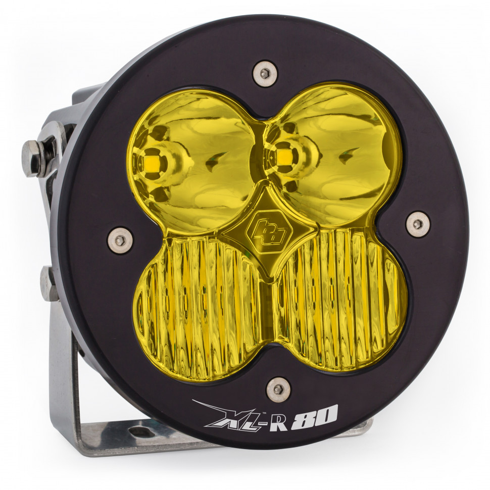 Дополнительная LED фара 5.24"x5.24" Водительский/Комбо свет XL-R80 LED Light Baja Designs 760013