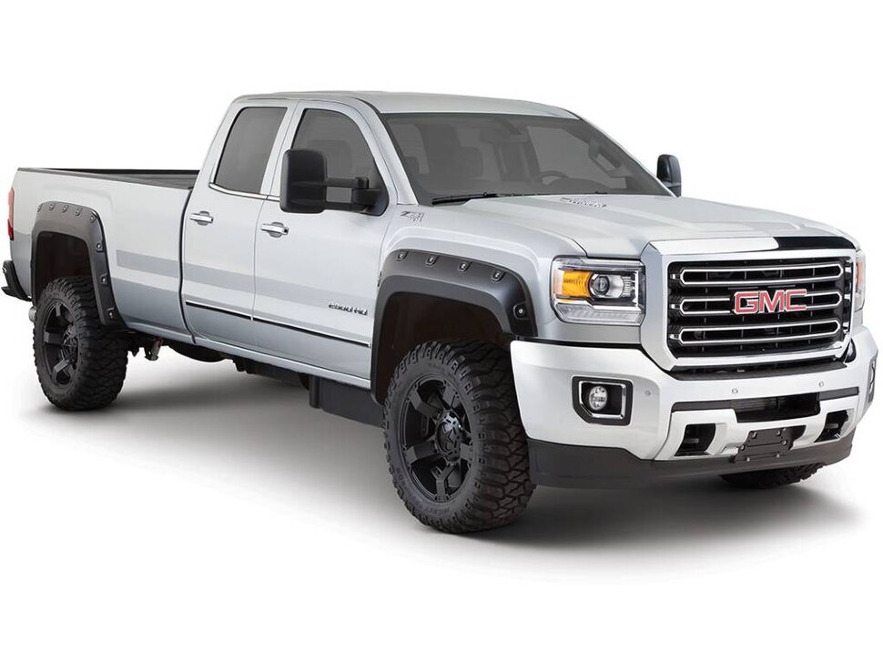 Расширители колесных арок GMC Sierra 2500/3500 15-19 к-кт 4 шт. Pocket Style Boss Bushwacker 40968-02