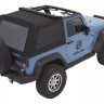 Мягкая крыша софт топ Jeep Wrangler JK 07-18 2 Door (Black Twill) Trektop Glide Bestop 5492217