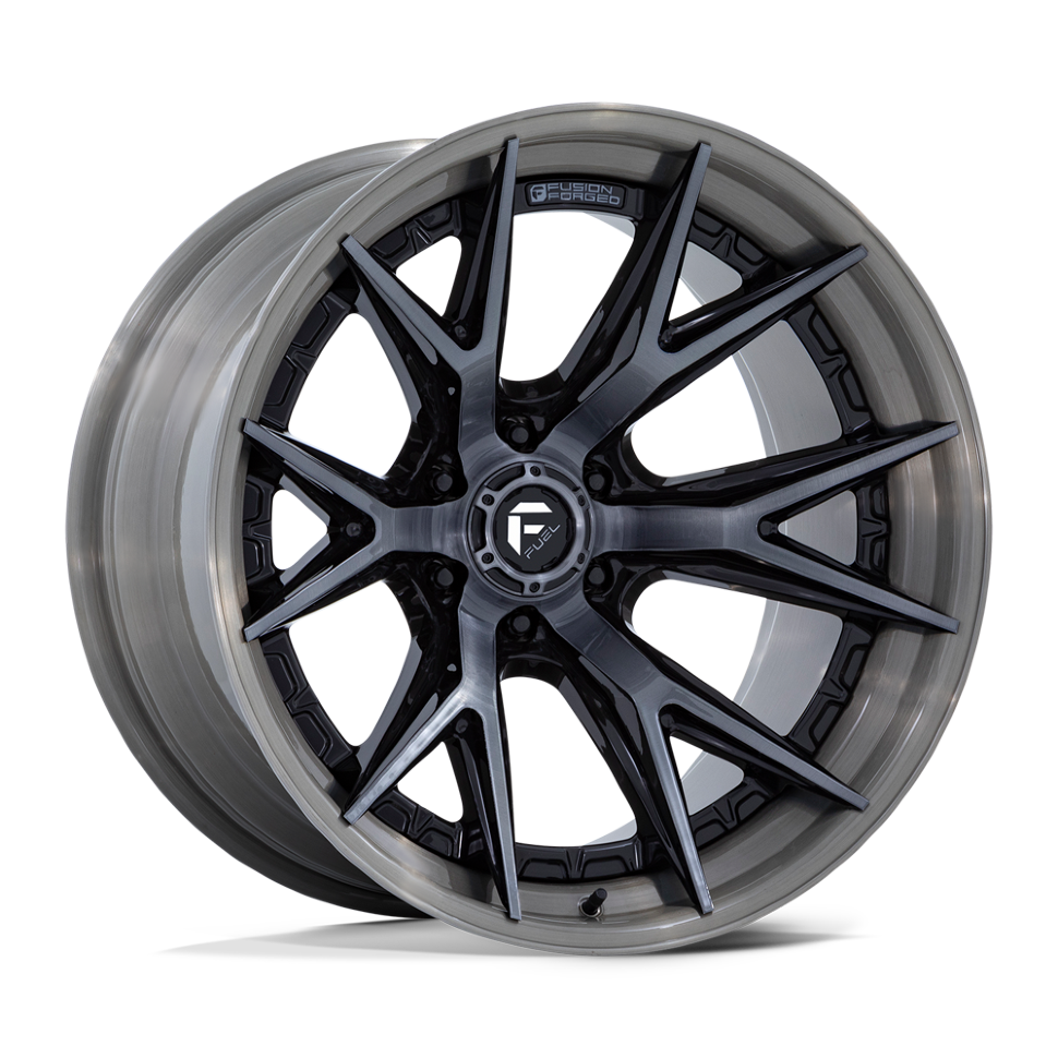 Колесный диск Fuel Off Road Catalyst Gloss Black Brushed Dark Tint 20x9 ET+1 FC402BT20906301