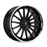 Колесный диск Asanti Wheels Beta Gloss Black W/Chrome Lip 20x10.5 ET+38 ABL24-20051238BK