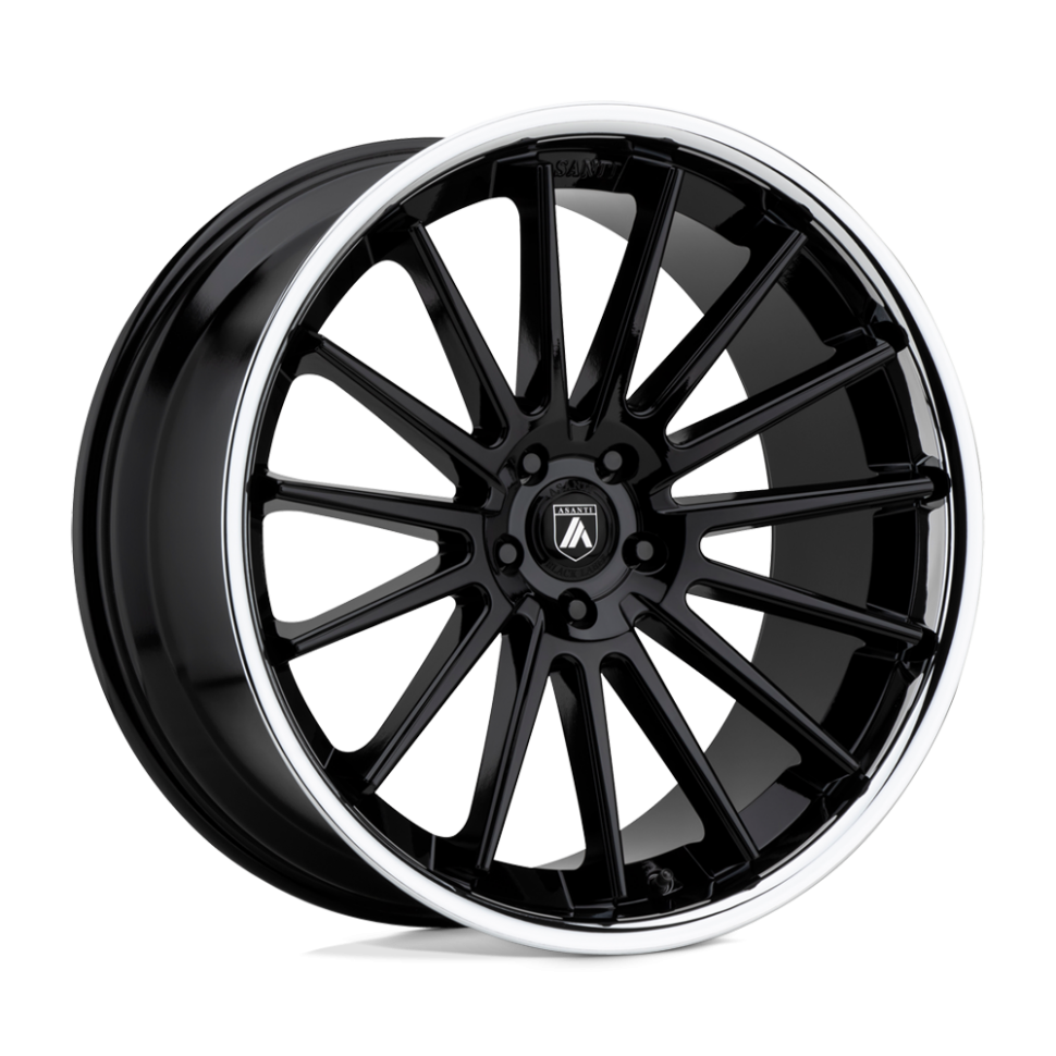 Колесный диск Asanti Wheels Beta Gloss Black W/Chrome Lip 20x10.5 ET+38 ABL24-20051238BK