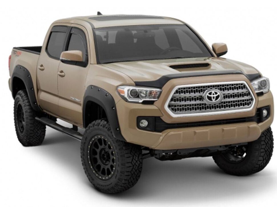 Расширители колесных арок Toyota Tacoma 16-23 к-кт 4 шт. Pocket Style Bushwacker 30922-02