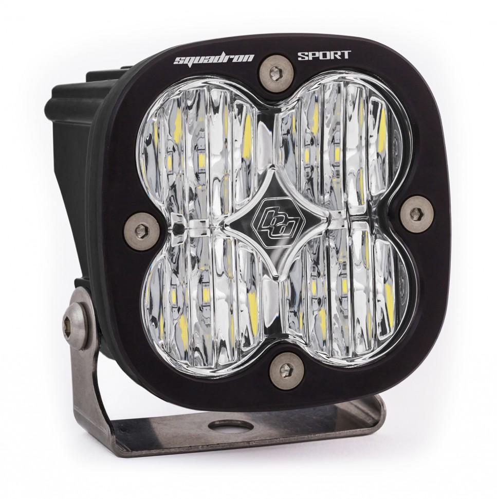 Дополнительная LED фара 3.07"x3.07" Рассеянный свет Squadron Sport LED Light Baja Designs 550005
