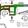Комплект задних отбойников Ford F-150 17-20 ICON 95121